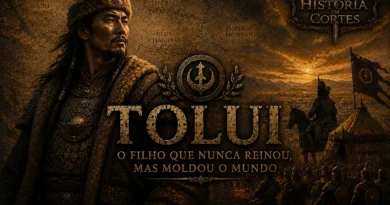 Tolui, filho de Gêngis Khan, em arte cinematográfica inspirada no Império Mongol