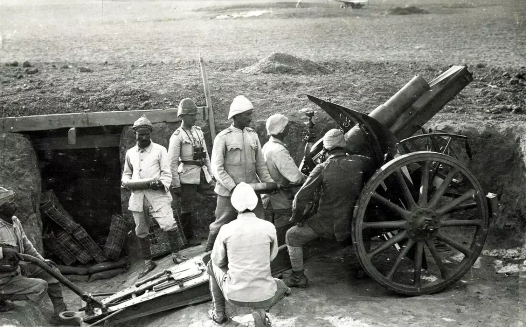 Soldados do Império Otomano na I Guerra Mundial