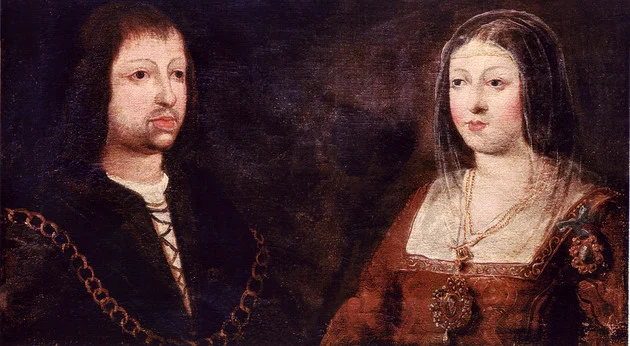 Fernando e Isabel, reis de Aragão e Castela, respectivamente, iniciaram a união entre os reinos cristãos