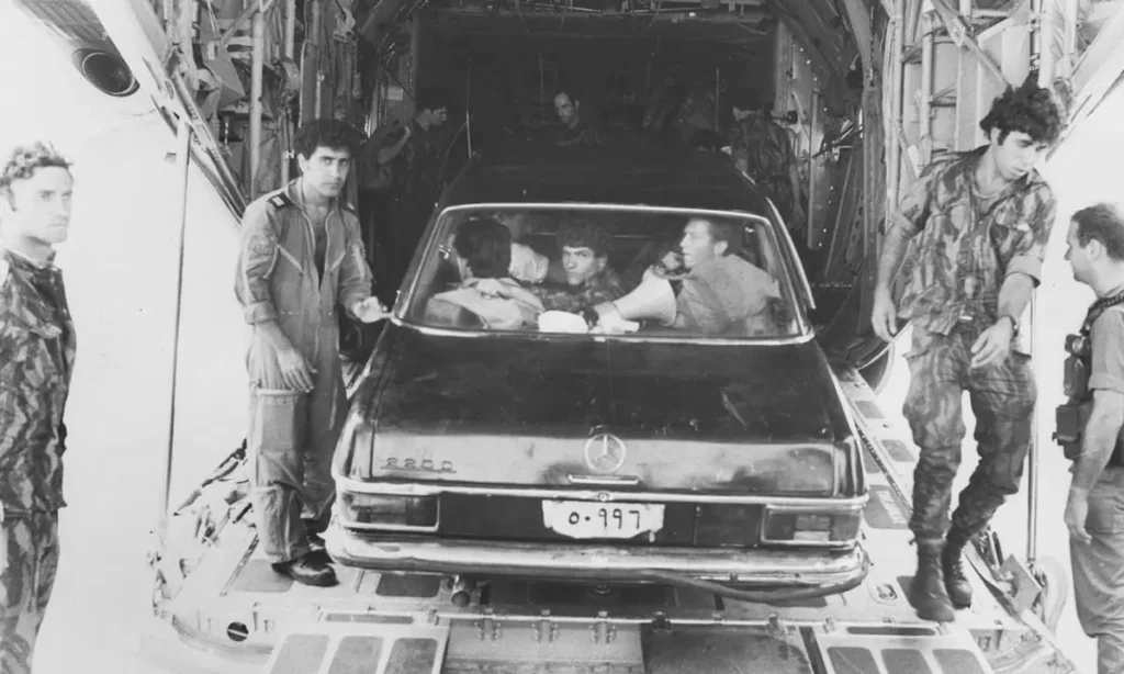 Veículo utilizado na operação Entebbe