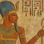Ilustração de Ramsés III