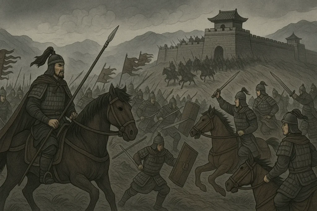 Ilustração do período dos Reinos Combatentes