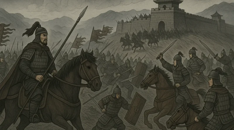 Ilustração do período dos Reinos Combatentes