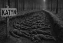 Ilustração do genocídio de Katyn