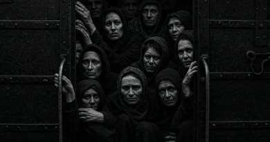Ilustração sobre o Holocausto
