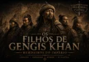 Os filhos de Gengis Khan, líderes do Império Mongol, representados como herdeiros do maior império terrestre da história