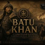 Batu Khan liderando o avanço do Império Mongol rumo à Europa medieval