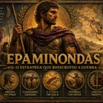Epaminondas, general tebano que revolucionou a guerra grega antiga e derrotou Esparta na Batalha de Leuctra.