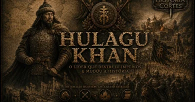 Capa do artigo sobre Hulagu Khan, líder mongol associado à queda de Bagdá e à formação do Ilkhanato.