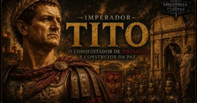Imperador Tito, general romano que conquistou Jerusalém e governou o Império Romano entre 79 e 81 d.C.