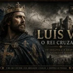 Representação artística do rei Luís VII da França, monarca capetíngio que participou da Segunda Cruzada e governou entre 1137 e 1180.