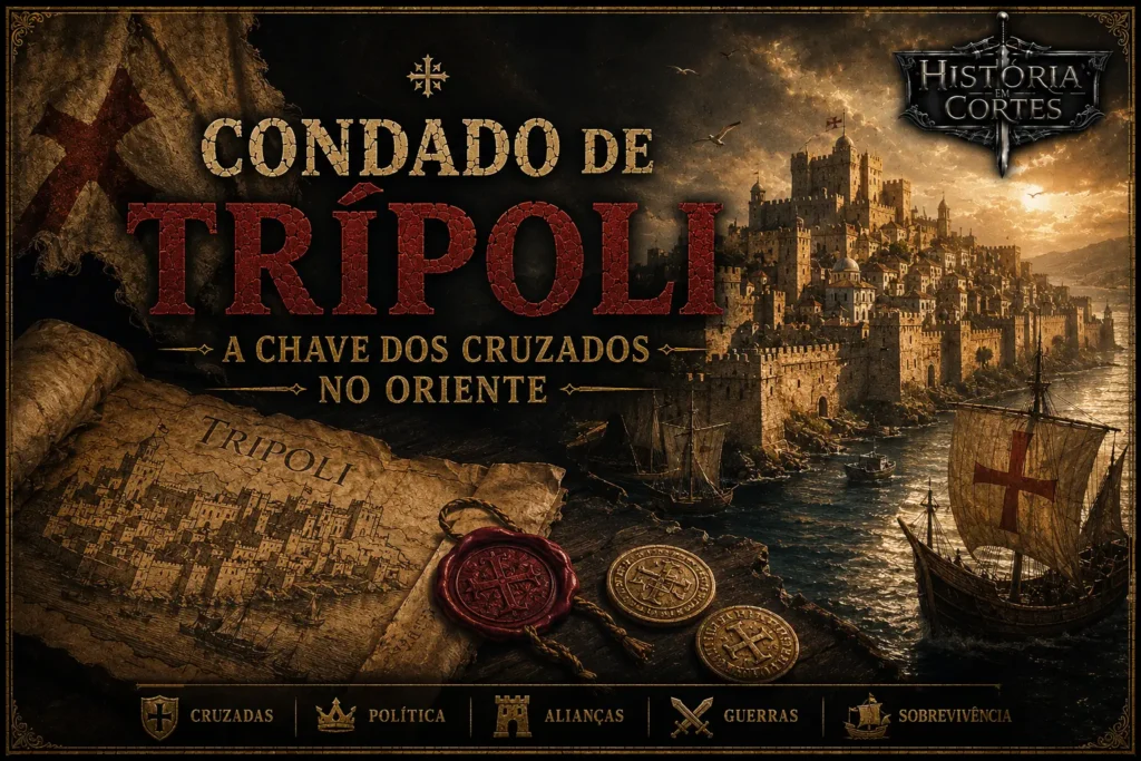 Condado de Trípoli, Estado Cruzado fundado no século XII durante as Cruzadas
