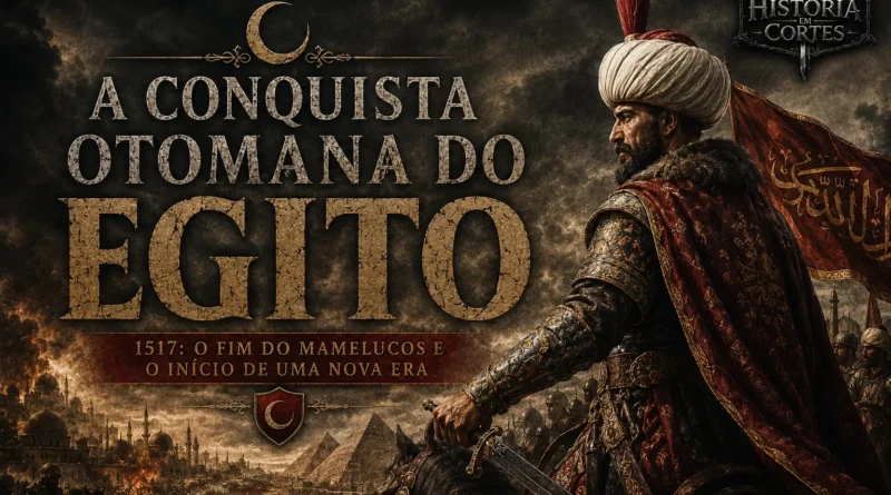 Conquista otomana do Egito em 1517, quando o Império Otomano derrotou o Sultanato Mameluco