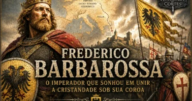 Frederico Barbarossa, imperador do Sacro Império Romano-Germânico e líder da Terceira Cruzada