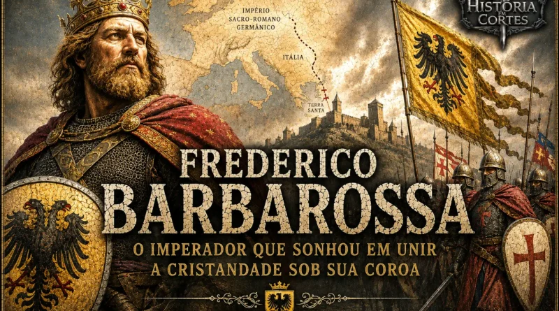Frederico Barbarossa, imperador do Sacro Império Romano-Germânico e líder da Terceira Cruzada