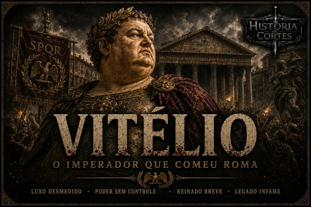 Imperador Vitélio, imperador romano durante o Ano dos Quatro Imperadores em 69 d.C.