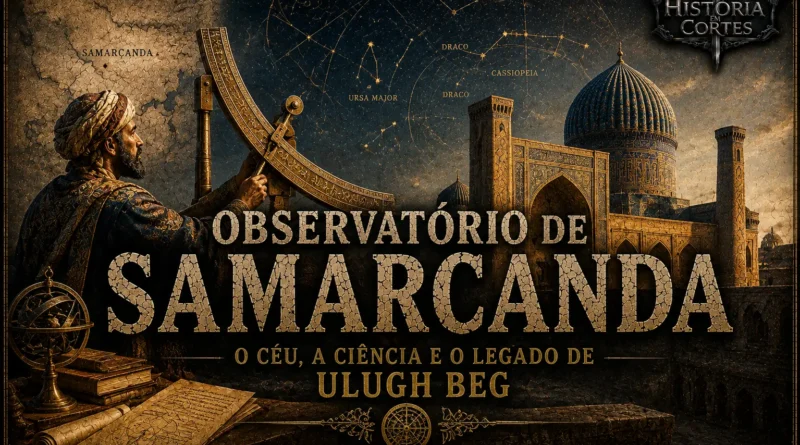 Observatório de Samarcanda, centro astronômico construído por Ulugh Beg no século XV