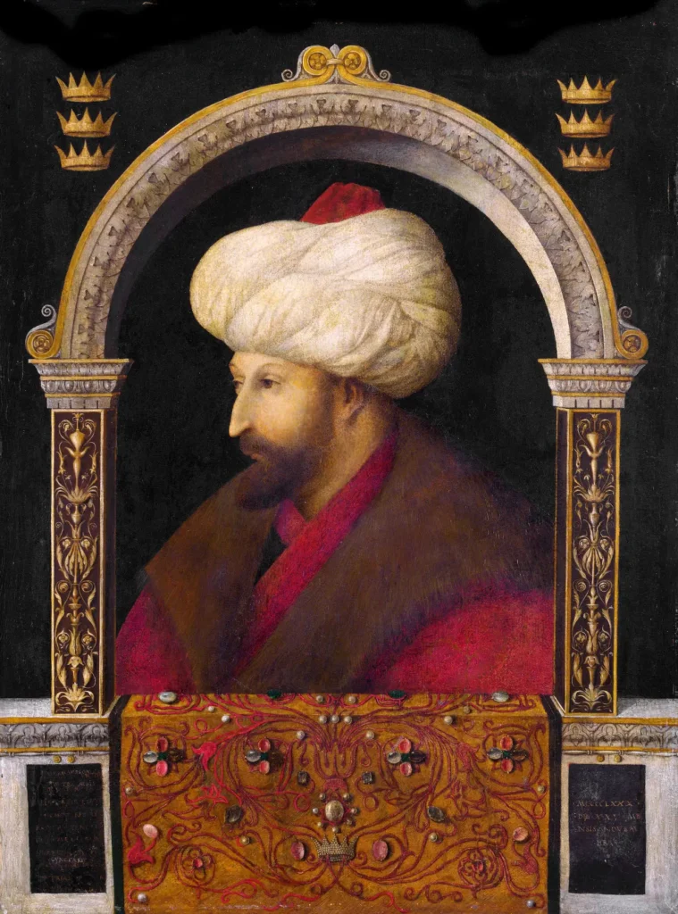 Pintura do Sultão Mehmed II