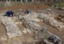 Escavação arqueológica de templo romano no forte de Kapersburg, na Alemanha